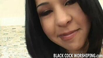 i feel so slutty milking two big black cocks while you watch