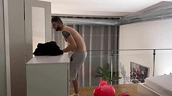 uh my roommate catches me screwing my doll and i wind up screwing him instead yeah