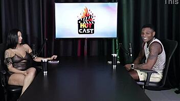 Will Mastro Struggles With Performance In Sheer Red Lingerie Scene