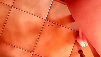 Super relaxing slow motion on pregnant brunette pussy