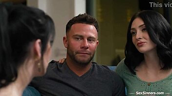 she confessed her desire for another man to take charge while her husband watched the intense group encounter unfold with deep passion