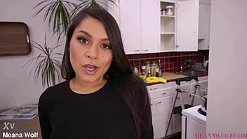 Asian Brunette Milf Pops Virgin Cherry - Meana Wolf