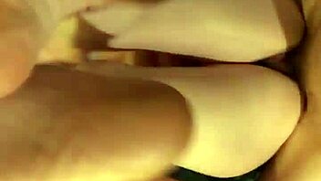 babysitter spreads her feet high for pov fuck with her boss thick cock