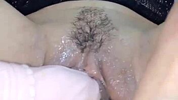 hey can i try my first triple penetration with this huge dildo when i'm super horny?