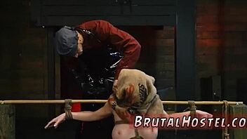 Why Does This Man Dominate The Big-Breasted Light-Haired In Rough Virgin Pussy Sex And Bondage?!