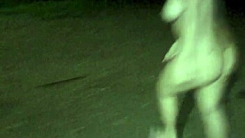 Big ass horny Latina with pierced nipples gets outdoor public anal fucking in park