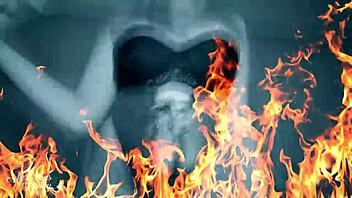 I'm totally fucking this tanned Brazilian babe with a small waist and big ass in doggystyle on Halloween night, riding hard until creampie - full scene on red with MysteriousKathy