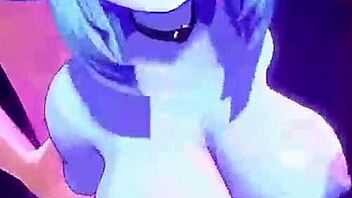 What if a busty blue woman explores hardcore milf sex in wild animation scenes?