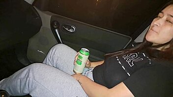 Big ass horny Latina with pierced nipples gets outdoor public anal fucking in park