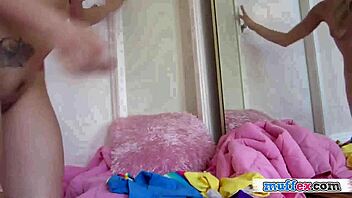 In a steamy homemade video, cute beautiful ex girlfriend Bailey indulges in solo masturbation with intense passion and allure.