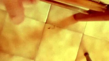 Super relaxing slow motion on pregnant brunette pussy