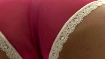 Catalina Taylor, a horny Latina woman, teases in lingerie before getting her big tits and wet pussy fucked doggystyle.