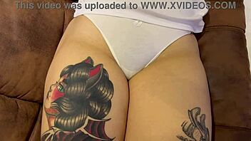 Chubby Curvy Latina Slut Reveals See-Through Panties And Big Ass In Close-Up Homemade Voyeur Video.