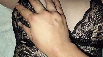 homemade sex video with an easygoing latina college babe in close-up action