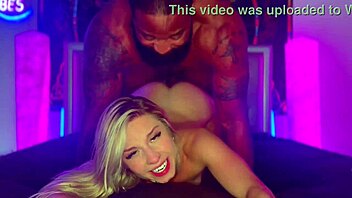 Breeding Hot Blonde Cheerleader With Muscular Black Monster Cock In Intense Interracial Cum In Mouth Action