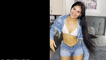 Love this 18 year old teen Latina's first porn casting video with monster cock action