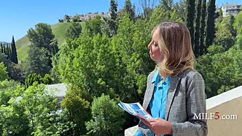 milf enters yes woman phase and engages in costume play wearing harry potter outfit