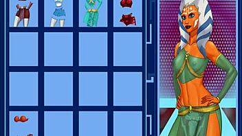 Curvy Babe Groping Boobs And Ass In Sexy Handjob Dance