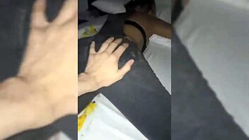 Brunette big tits slut picked up on NYC streets for steamy encounter