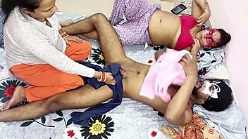 Desi jija fucking while woman sucks his dick in hindi story