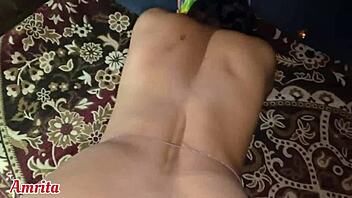 step sister enjoys first time indian desi massage in bathroom with husband.