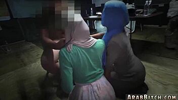 the amateur blonde wife gives a blowjob in this xxx scene sneaking in the base