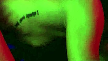 Blonde and brunette dive into wicked threesome with deepthroat blowjob and doggystyle riding in alternate reality.