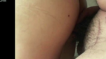 Sweet young Japanese girl takes small penis insertion for passionate hairy pussy fuck.