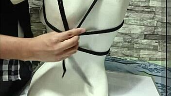 Curious about tying breasts in a peruvian bdsm tutorial style
