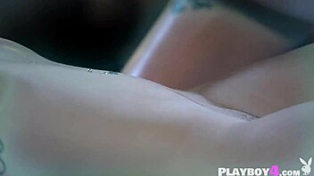 Hey, watch these two oiled big-tit lesbians kiss and massage each other passionately, wanna join?