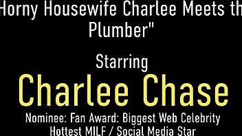 Oh man, this cheating milf charlee chase gets dicked by plumber
