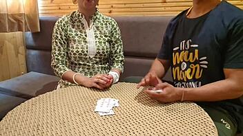 Stepmom lost her pussy in that card game 😏🃏🔥