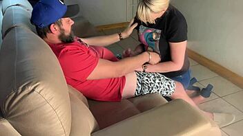 My roomie walked in on me masturbating and then we fucked like crazy neighbors.