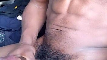 Intriguing homemade session with wetting moaning and cuming on big black cock