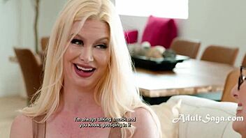 Overwhelmed Blonde Milf Discovers Cute Nerdy Teen's Secret Journal Sparking Intense Scissoring And Wet Pussy Licking