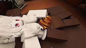 a relaxing honeymoon adventure with a fun robloxian girl