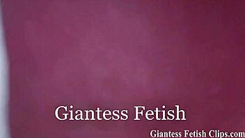 She declares herself a goddess demanding respect while exploring bondage and femdom humiliation in the scene