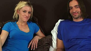 amateur couple shares intimate homemade moments with passionate connection