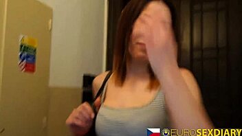 Eurosexdiary features a small tit euro babe who takes a huge load in her mouth after intense action.