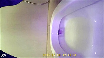 Asian Teen 18+ Pees In Toilet With Hidden Camera Capturing Every Wet Moment!
