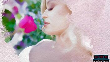 i uh big round ass blonde milf jackie strips naked with playboy and uh looks so hot.