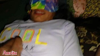 step sister enjoys first time indian desi massage in bathroom with husband.