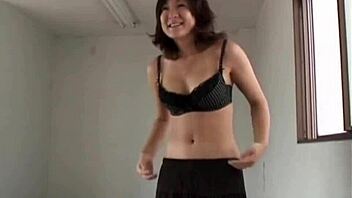 Sweet young Japanese girl takes small penis insertion for passionate hairy pussy fuck.