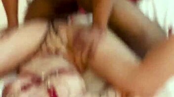 In a wild orgy, Dolly Dyson joined Damil and Jesus for double domination with squirting and kissing.