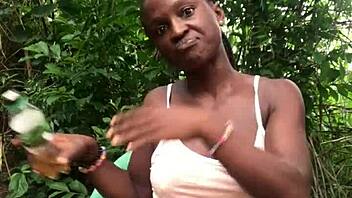 What Makes This Cute Redhead Go Crazy Twerking and Showing Saggy Tits?