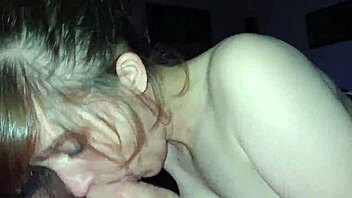 I feel so sensual giving this blowjob until creampie orgasm with my amateur wife friend