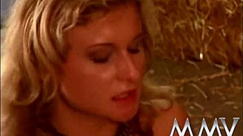 Barn Cutie Pounds Hard Shaft With Her Massive Natural Tits In Retro Action