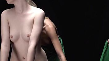 Dolly has been misbehaving so Alison and Zoe spank and dominate her fully