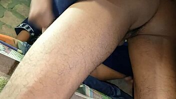 Indian Desi Girl Enjoys Passionate Outdoor Sex in Garden with Squirting and Creampie