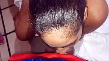 I adore when this curvy teacher with big ass sucks cock from her eager student in homemade video.